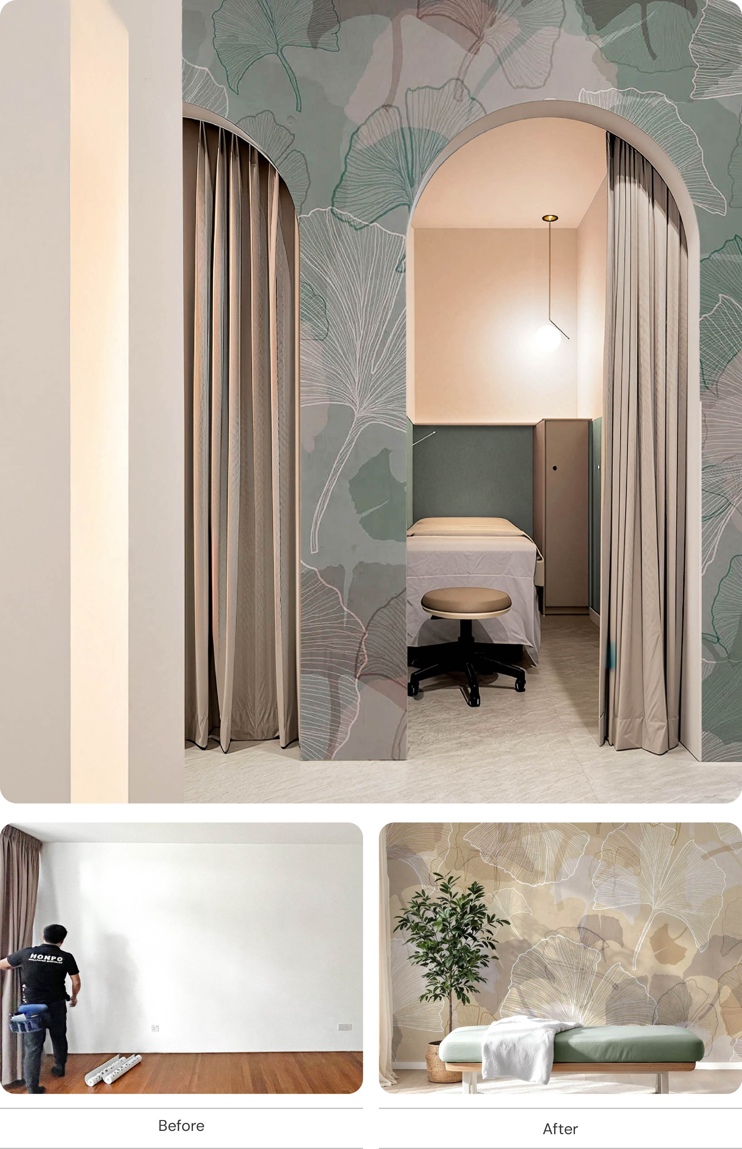 Wallpaper for Beauty Salon & Spa